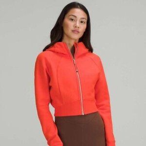Lululemon Scuba Full-Zip Cropped Hoodie Like New